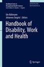 Cover: Handbook of Disability, Work and Health - Springer