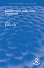 Cover: English Prisons Under Local Government - Routledge