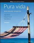 Cover: Pura Vida: Beginning Spanish - Wiley