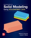Cover: Introduction to Solid Modeling Using SOLIDWORKS 2019 - McGraw-Hill Education