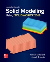 Enlarge image Cover: Introduction to Solid Modeling Using SOLIDWORKS 2019 - McGraw-Hill Education