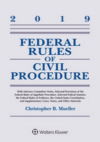 Abbildung von: Federal Rules of Civil Procedure - Aspen Publishers