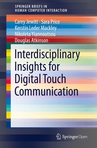 Enlarge image Cover: Interdisciplinary Insights for Digital Touch Communication - Springer