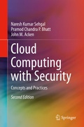 Cover: Cloud Computing with Security - Springer