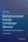 Cover: Multidimensional Periodic Schrödinger Operator - Springer