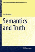 Cover: Semantics and Truth - Springer