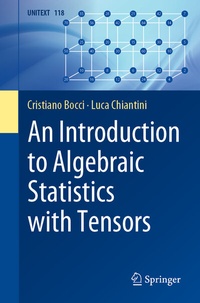 Abbildung von: An Introduction to Algebraic Statistics with Tensors - Springer