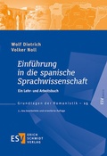 Cover: Einf&uuml;hrung in die spanische Sprachwissenschaft - Erich Schmidt Verlag
