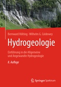 Cover: Hydrogeologie - Springer Spektrum
