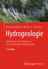 Enlarge image Cover: Hydrogeologie - Springer Spektrum