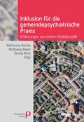 Cover: Inklusion f&uuml;r die gemeindepsychiatrische Praxis - Psychiatrie Verlag