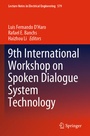 Cover: 9th International Workshop on Spoken Dialogue System Technology - Springer