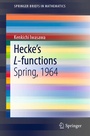Cover: Hecke's L-functions - Springer