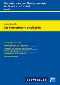 Abbildung von: Die Partnerschaftsgesellschaft - HDS