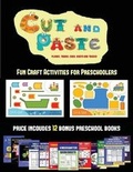 Cover: Fun Craft Activities for Preschoolers (Cut and Paste Planes, Trains, Cars, Boats, and Trucks) - Kindergarten Workbooks