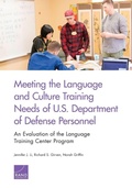Cover: Meeting the Language and Culture Training Needs of U.S. Department of Defense Personnel - RAND