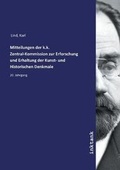 Cover: Mitteilungen der k.k. Zentral-Kommission zur Erforschung und Erhaltung der Kunst- und Historischen Denkmale - Inktank Publishing