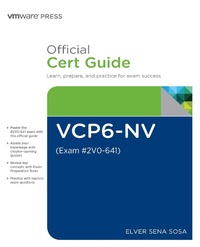 Abbildung von: VCP6-NV Official Cert Guide (Exam #2V0-641) - VMWare Press