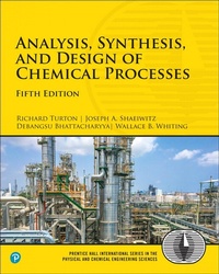 Abbildung von: Analysis, Synthesis and Design of Chemical Processes - Pearson