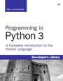 Cover: Programming in Python 3 - Addison Wesley