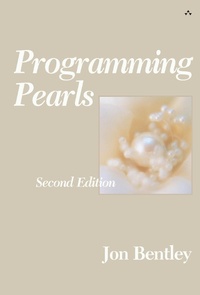 Enlarge image Cover: Programming Pearls - Addison Wesley