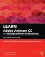 Cover: Learn Adobe Animate CC for Multiplatform Animations - Peachpit Press Publications
