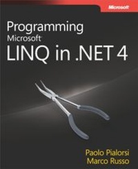 Enlarge image Cover: Programming Microsoft LINQ in .NET Framework 4 - Microsoft Press