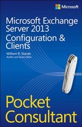 Cover: Microsoft Exchange Server 2013 Pocket Consultant - Microsoft Press