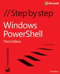 Cover: Windows PowerShell Step by Step - Microsoft Press
