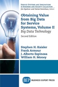 Cover: Obtaining Value from Big Data for Service Systems, Volume II - Business Expert Press