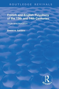 Abbildung von: French and English Polyphony of the 13th and 14th Centuries - Routledge