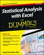 Cover: Statistical Analysis with Excel For Dummies - Wiley