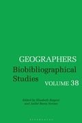 Cover: Geographers - Bloomsbury Academic