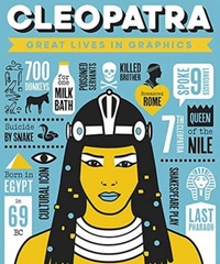 Enlarge image Cover: Great Lives in Graphics: Cleopatra - Button Books