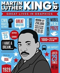 Enlarge image Cover: Great Lives in Graphics: Martin Luther King - Button Books