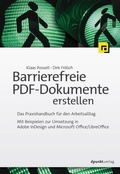 Cover: Barrierefreie PDF-Dokumente erstellen - dpunkt
