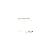 Cover: Kein sch&ouml;ner Land? - B&Uuml;RO WILHELM VERLAG