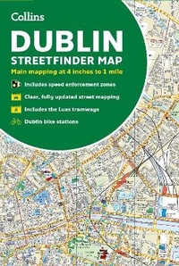 Abbildung von: Collins Dublin Streetfinder Colour Map - Collins