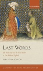 Cover: Last Words - Oxford University Press