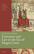 Cover: Literature and Law in the Era of Magna Carta - Oxford University Press
