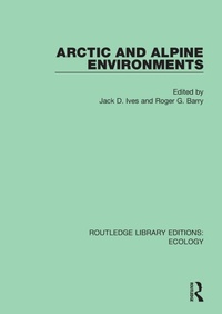 Abbildung von: Arctic and Alpine Environments - Routledge