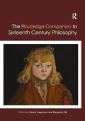 Cover: Routledge Companion to Sixteenth Century Philosophy - Routledge