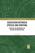 Cover: Education between Speech and Writing - Routledge