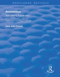 Cover: Accountics, Part III - Routledge