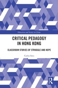 Cover: Critical Pedagogy in Hong Kong - Routledge