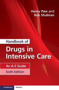 Abbildung von: Handbook of Drugs in Intensive Care - Cambridge University Press
