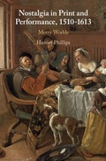 Cover: Nostalgia in Print and Performance, 1510-1613 - Cambridge University Press