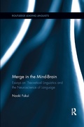 Cover: Merge in the Mind-Brain - Routledge