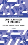 Cover: Critical Pedagogy in Hong Kong - Routledge