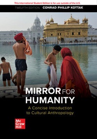 Enlarge image Cover: ISE MIRROR HUMANITY: CONCISE INTRO CULTURAL ANTHRO - McGraw-Hill Education